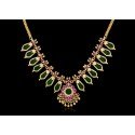 South Indian Traditional Gold Plated Nagapadam Necklace