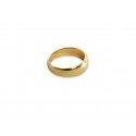 Unisex Gold Plated Plain Finger Rings For Kids and Adults