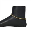 Elegant Trendy Gold Plated Designer Anklets Payal