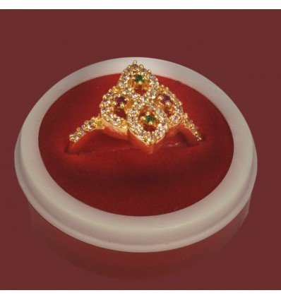 Ruby Emerald AD Premium Finger Ring