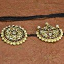 Kemp Sun and Moon Hair Brooch Original Temple Jewellery for Dance