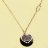 Rose Gold Designer Heart Pendant with Chain
