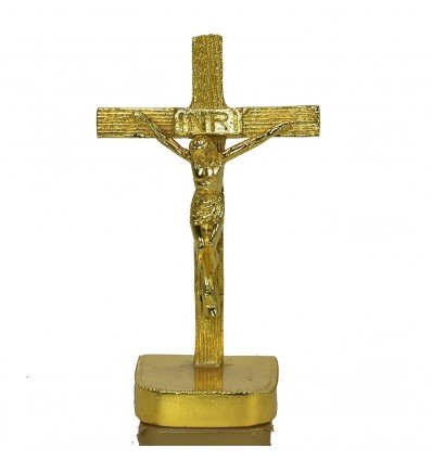One Gram Gold Plated Jesus Christ On The Cross Idol