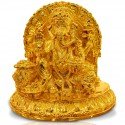 One Gram Gold plated big Ganesha Idol 