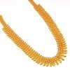 One Gram Gold Plated Ruby Mango Long Chain