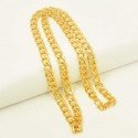 Stylish Gold Plated Gent's Curb Link Chain