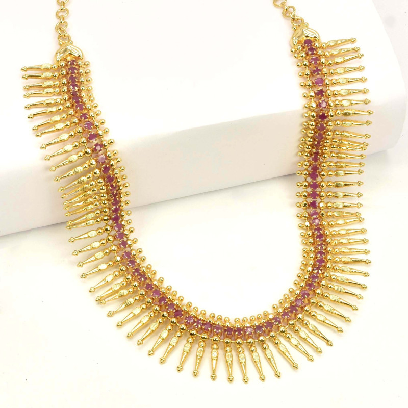 Gold jasmine necklace Clearance