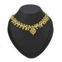 South Indian Gold Plated Light-weight Mango Necklace