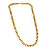 Stylish Gold Plated Gent's Thick Curb-Link Chain