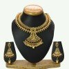 Traditional One Gram Antique Lakshmi Necklace