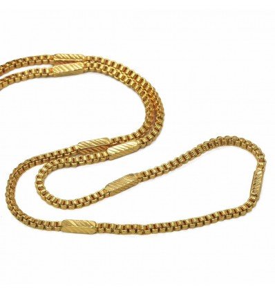 Gold Plated Box Savitham Chain