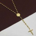 Gold Plated Rosary Cross