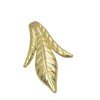 Gold Plated Leaf Design Pendant