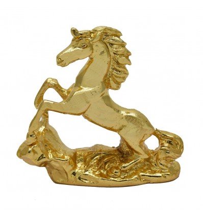 Gold Plated Miniature Unicorn Statue
