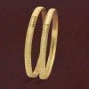 Simple Gold Plated Baby Bangles