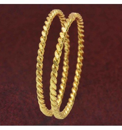 Gold Plated Coir Baby Girls Bangles