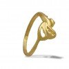 Micro Gold Plated Cute Ladies Finger Ring