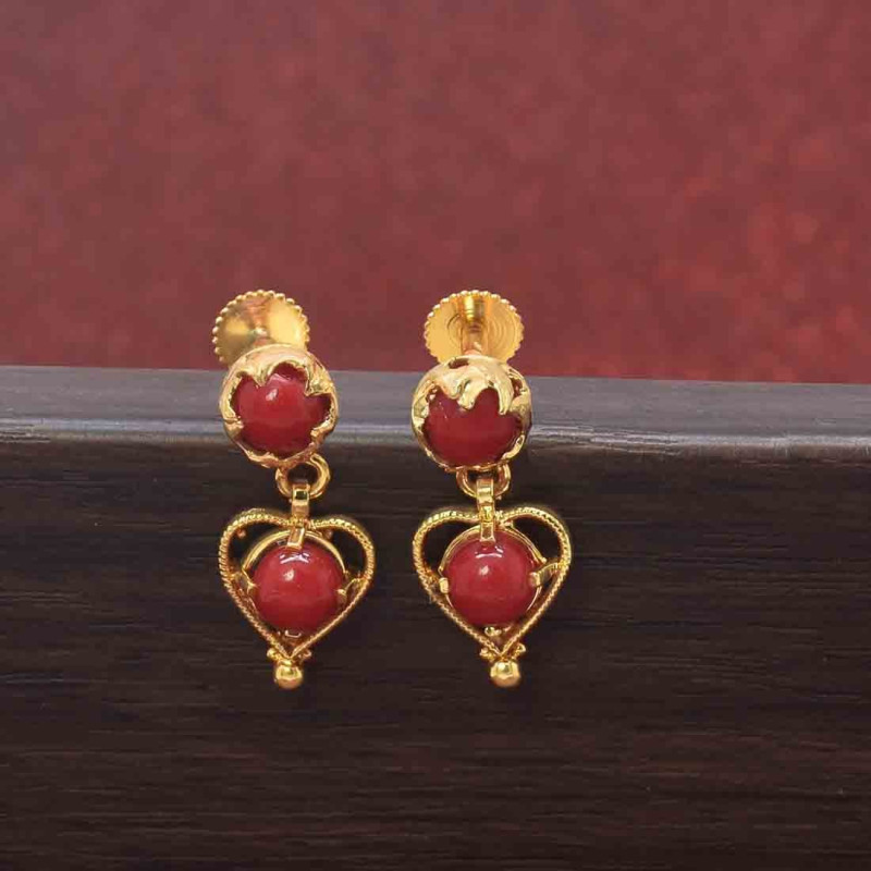 Outstanding Lovely Gold Plated Earrings wirh with Beeda  Druzy Stone  Earrings  Studs