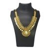 Ethnic South Indian Gold Plated Traditional Head Kasu Necklace