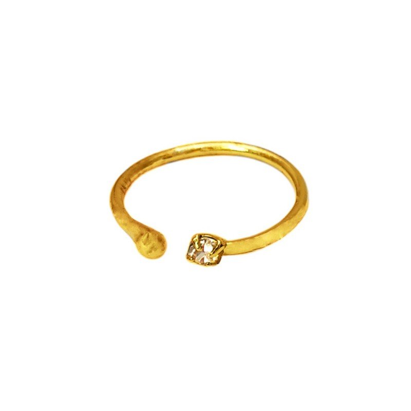 Single Stone Silver Ring – Jewel Boutique Bazar