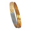Magnificent Two-Tone Gold Plated Bangles