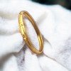 Gold Plated Daily Wear Pipe Bangle for Women