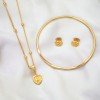 Gold Plated Daily Wear Jewellery Combo Set