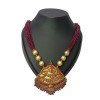 Lakshmi Multi-layer Pink Beads Necklace
