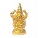 Gold Plated Very Small Lakshmi idol