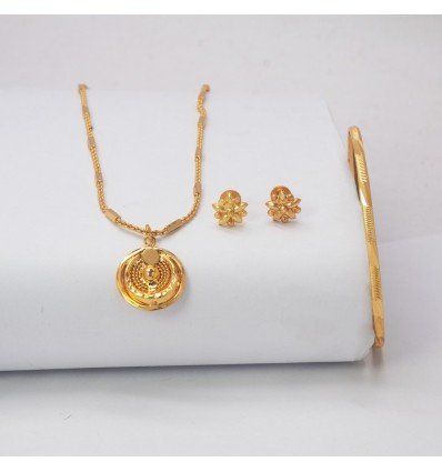 Gold Plated Daily Wear Jewellery Combo Set 18