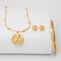 Gold Plated Daily Wear Jewellery Combo Set 19