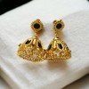 Kerala Premium Gold Plated Nagapadam Jhumka Earrings