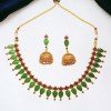 Elegant Matte Finish Kerala Traditional Gopi Necklace Set