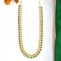 South Indian Traditional Ruby Stone Bridal Palakka Long Necklace