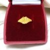 Pretty Micro Gold Plated Designer Ladies Finger Ring
