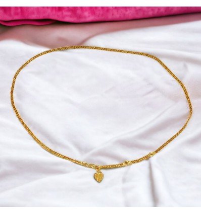 Gold Plated Flat Baby Waist Chain