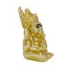 Elegant Gold Plated Ganesha/Vinayaka Idol