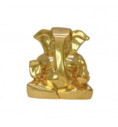 Gold Plated Lambodara/Vinayaka idol
