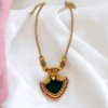 South Indian Gold Plated Bridal Palakka Pendant Necklace