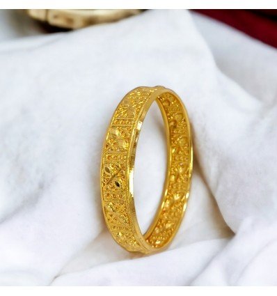 Attractive Gold Plated Peacock Designer Bangle