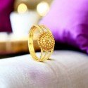 Gold Plated Designer Ladies Finger Ring
