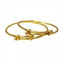 Gold Plated Baby Girls Bangle