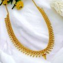 South Indian Gold Plated Bridal Mango Long Necklace
