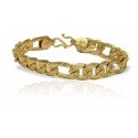 Gold Plated Gent's Sachin Thick Bracelet