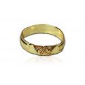Micro Gold Plated knot Finger Ring