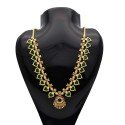 Premium Gold Plated Traditional Indian Palakka Necklace